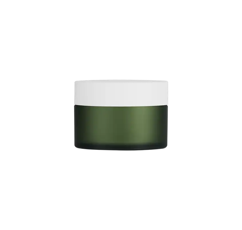 15ml PET jar with double wall with screw cap