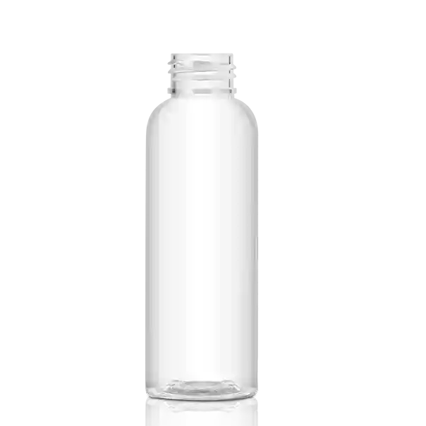 100ml plastic cosmo round bottle