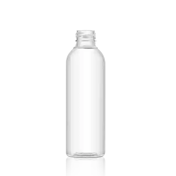 100ml plastic tall boston round bottle