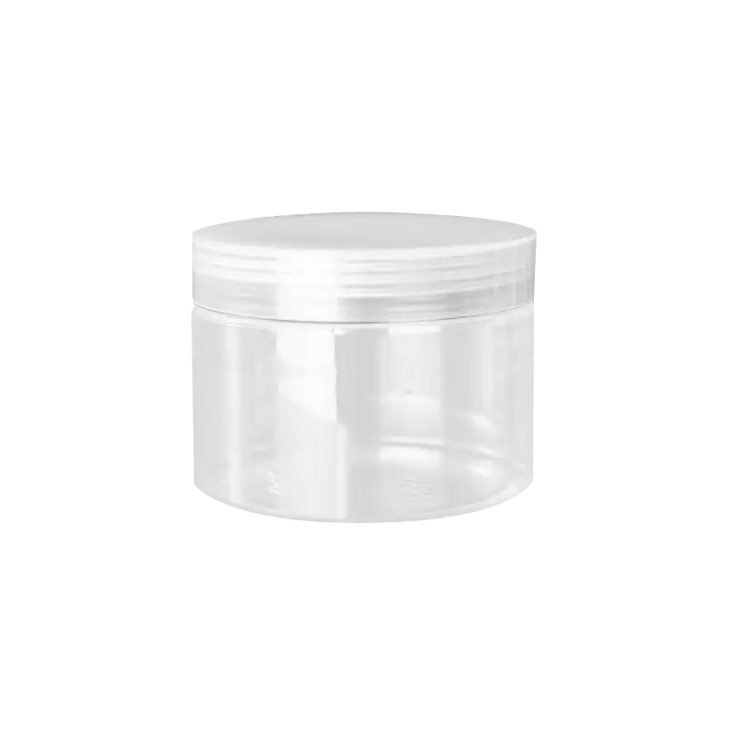 8 oz 250 ml PET Plastic Round Jar With Screw Cap