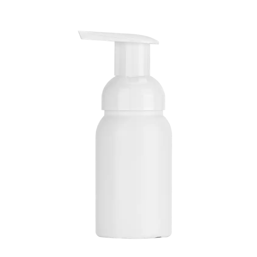 4oz 120ml white HDPE Plastic Soap Dispenser Bottle