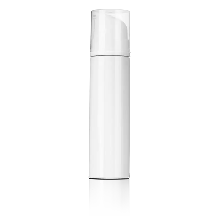 4oz 130ml Cylinder White PET Plastic Foam Bottle