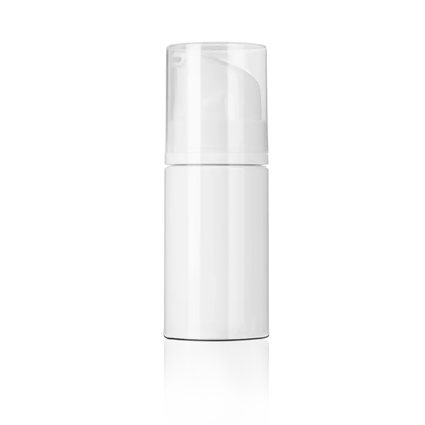 2 oz 80 ml Cylinder PET White Plastic Foam Pump Bottle