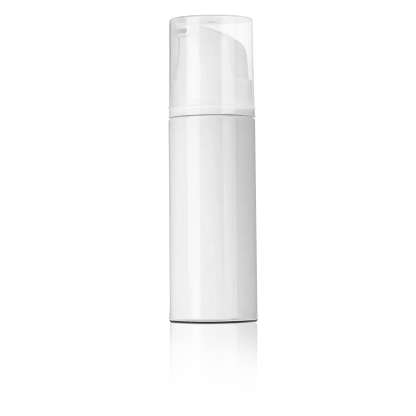 3.6 oz 110 ml Cylinder PET White Plastic Foam Pump Bottle