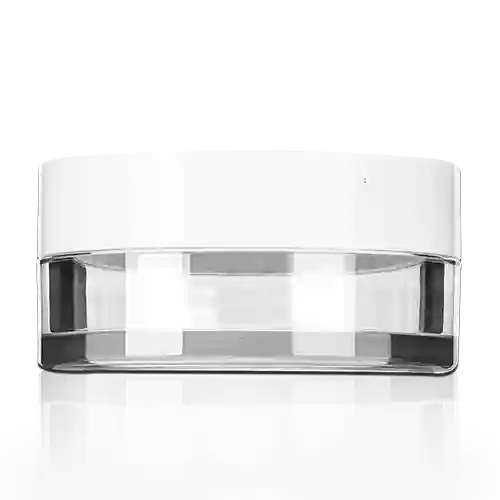 1 oz 30 ml PETG Plastic Round Single wall Jar With Screw Cap
