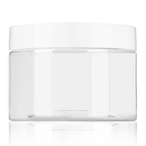 7 oz 200 ml PET Plastic Round Jar with Screw Cap